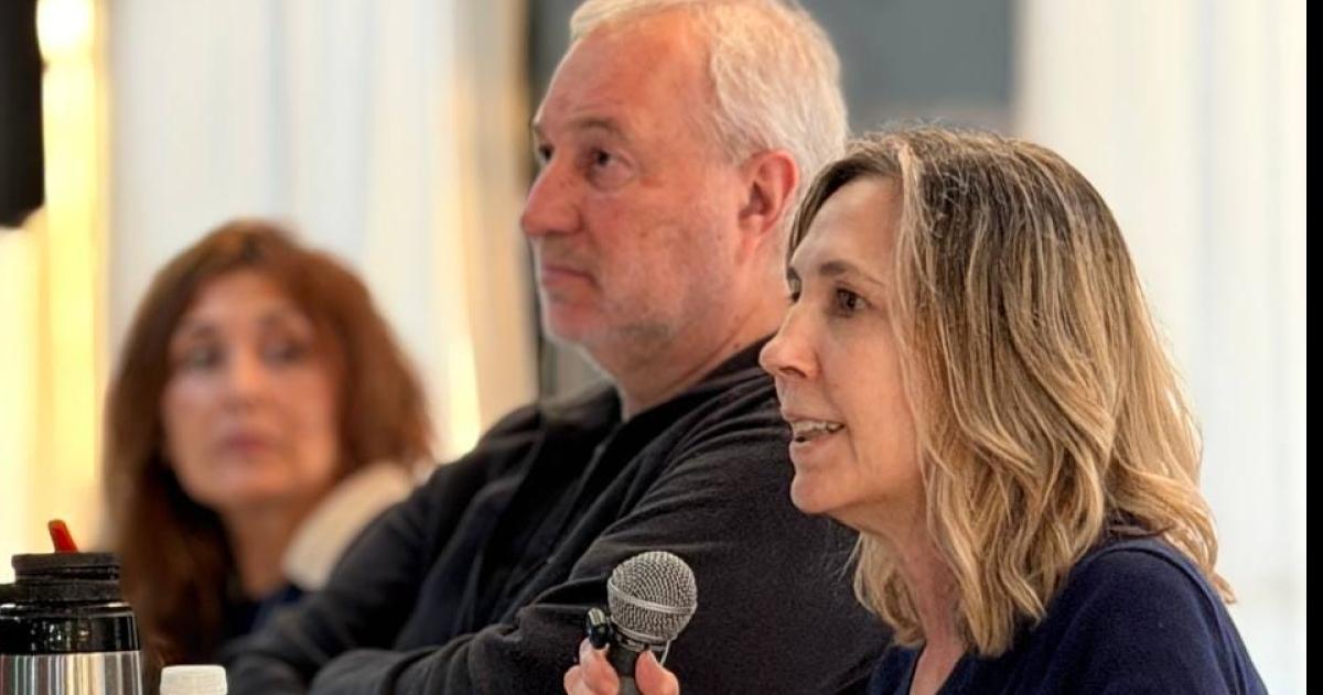 La diputada nacional Varinia Marín Convergencia en Acha