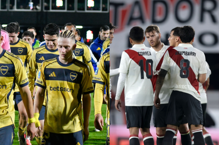 Boca y River quieren levantar cabeza ante los rosarinos