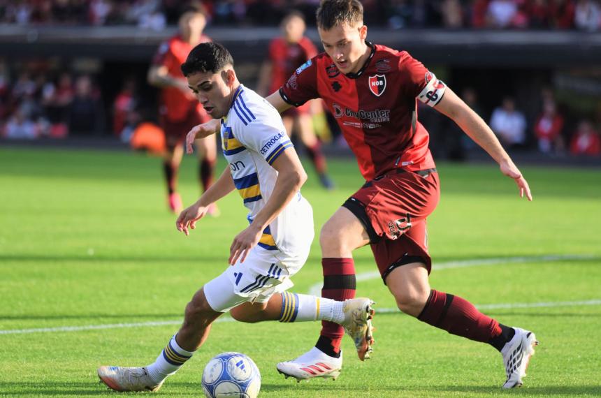 Newells y Boca juegan en Rosario