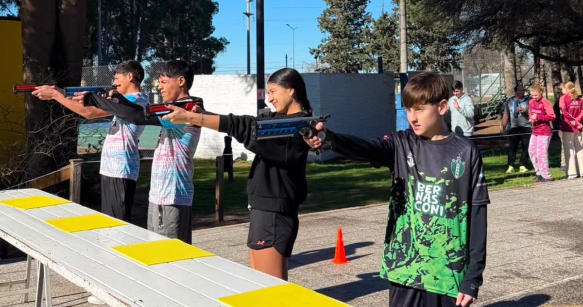 El tiro deportivo es una de las disciplinas del programa La Pampa Olímpica