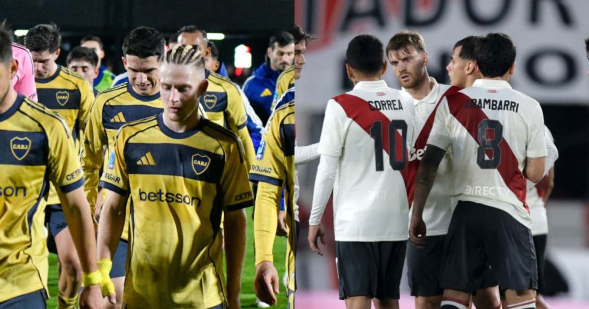 Boca y River quieren levantar cabeza ante los rosarinos