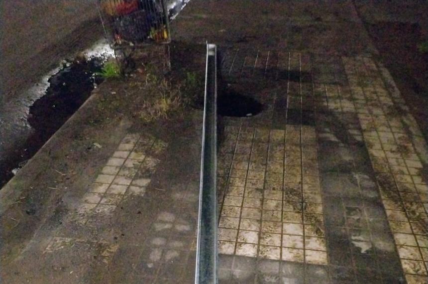  El material fue restituido a su dueño