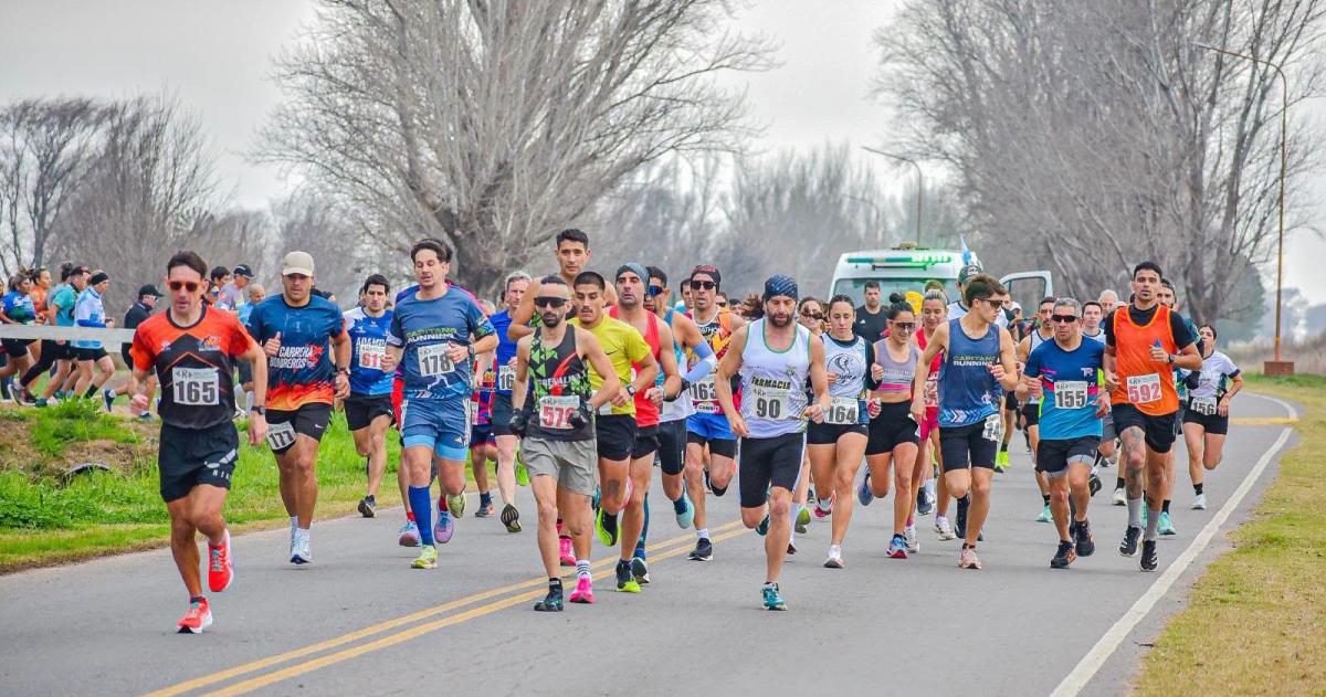 La largada de la competencia en Hilario Lagos