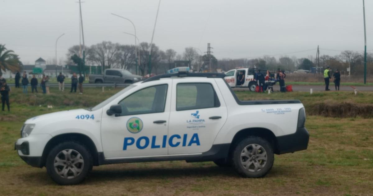 La esquina de Brunengo y calle 9 fue revisada durante el domingo No hallaron nada
