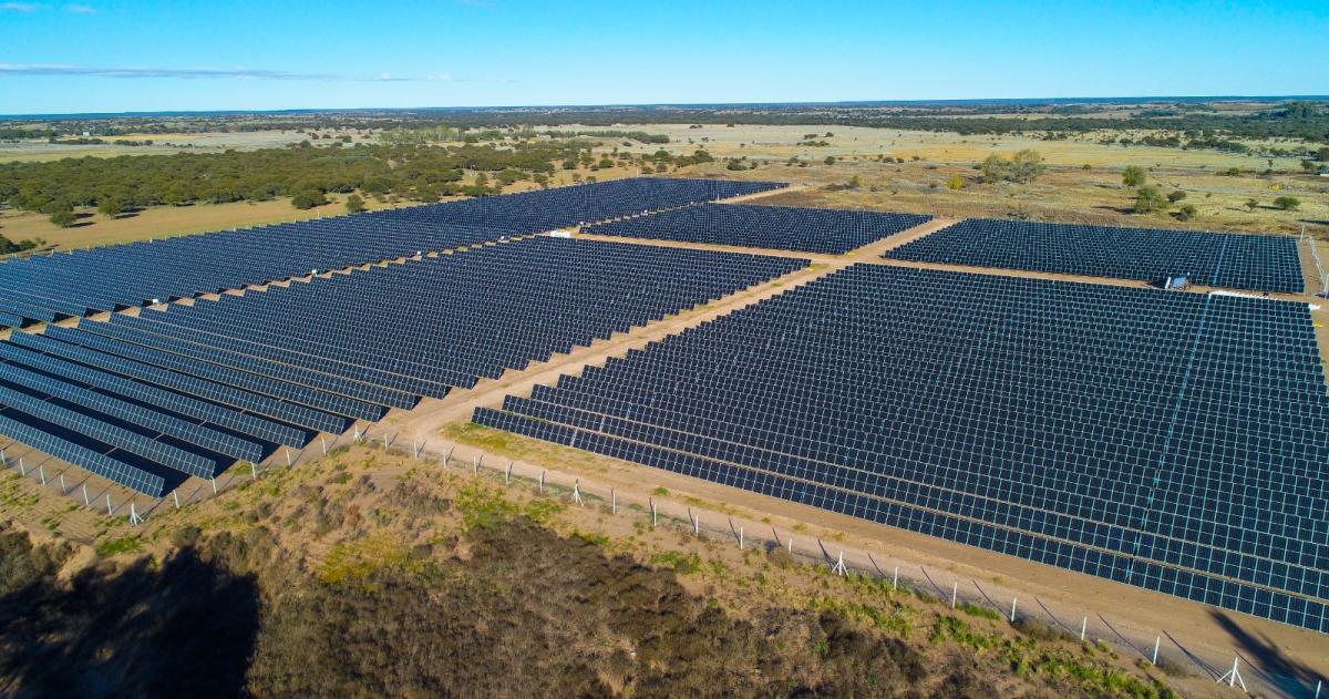 La provincia ya cuenta con parques solares