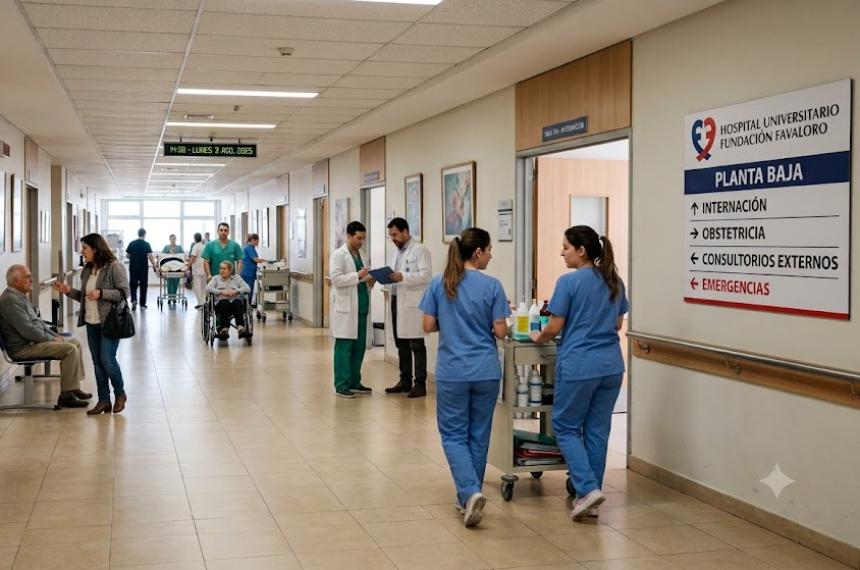 La profesional trabajó en el Hospital Favaloro