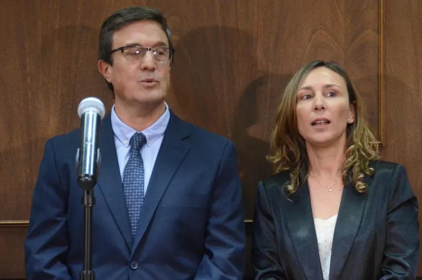 Los jueces Losi y  Campo del Superior Tribunal de Justicia