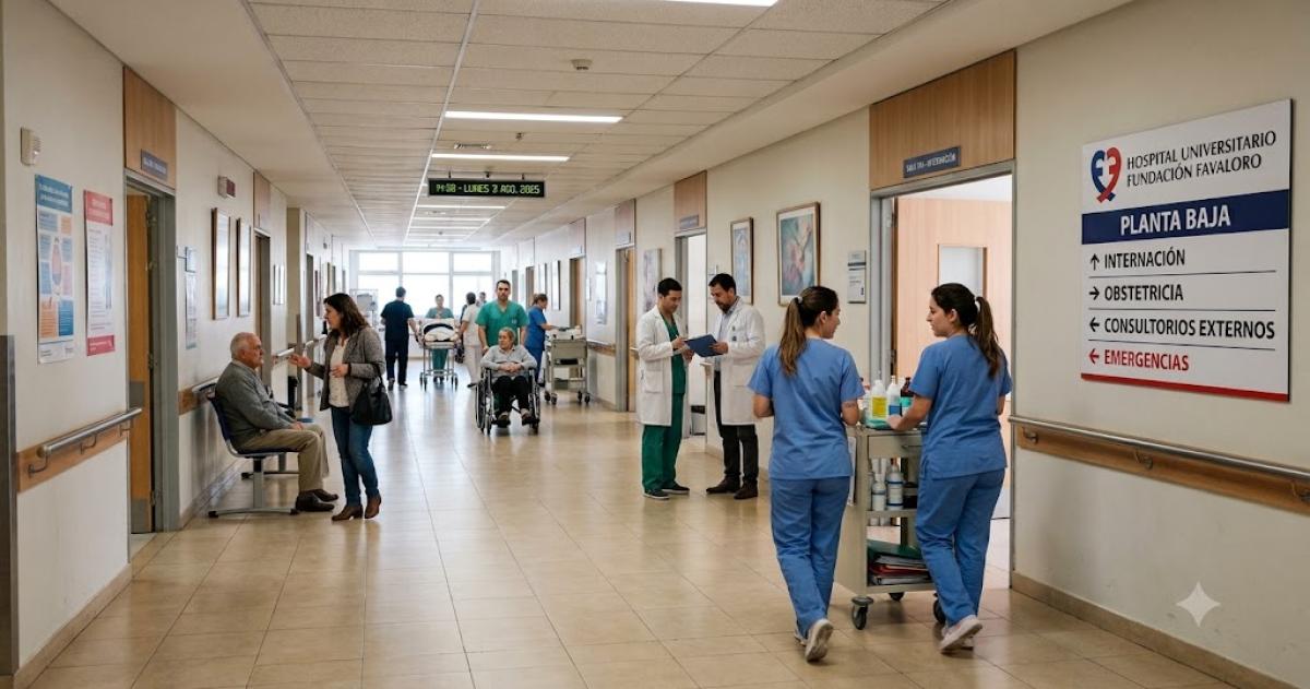 La profesional trabajó en el Hospital Favaloro