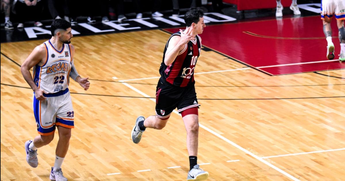 River le ganó muy bien a Regatas y sueña (LFB)