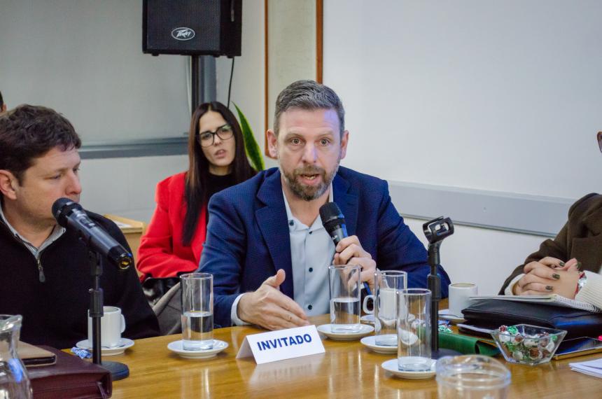 El secretario de Energía Matías Toso Definió la transición en el �rea El Medanito como un parche