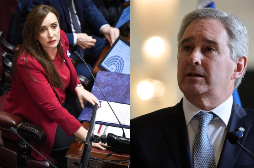 Pablo Quirno endureció el enfrentamiento con Victoria Villarruel y sostuvo que debería dejar su cargo si no acompaña el rumbo político del presidente Javier Milei