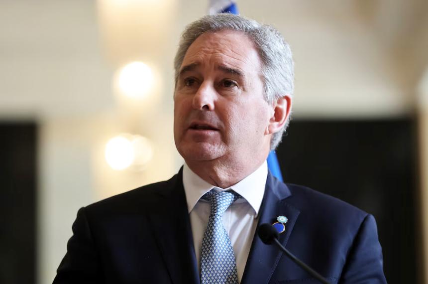 El canciller Pablo Quirno