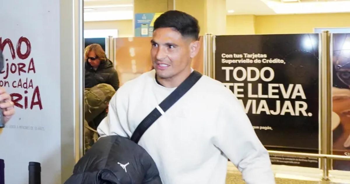 El delantero ya est� en Mendoza