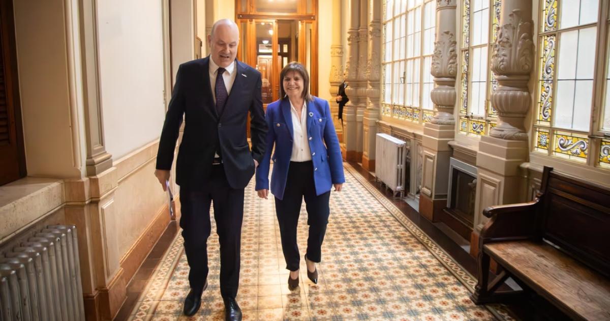 Bullrich y Sturzenegger en el Senado