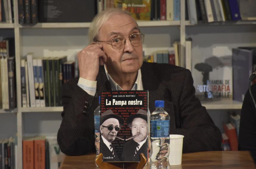 Juan Carlos Martínez periodista pampeano y militante de los DDHH