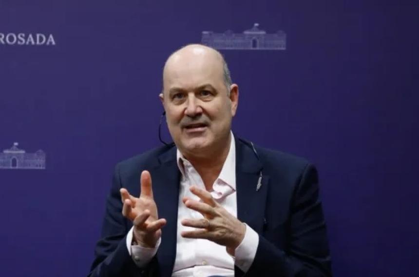 El ministro de Desregulación y Transformación del Estado Federico Sturzenegger