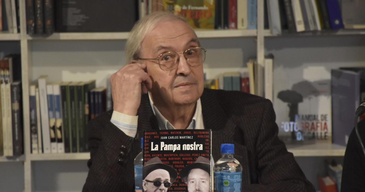 Juan Carlos Martínez periodista pampeano y militante de los DDHH