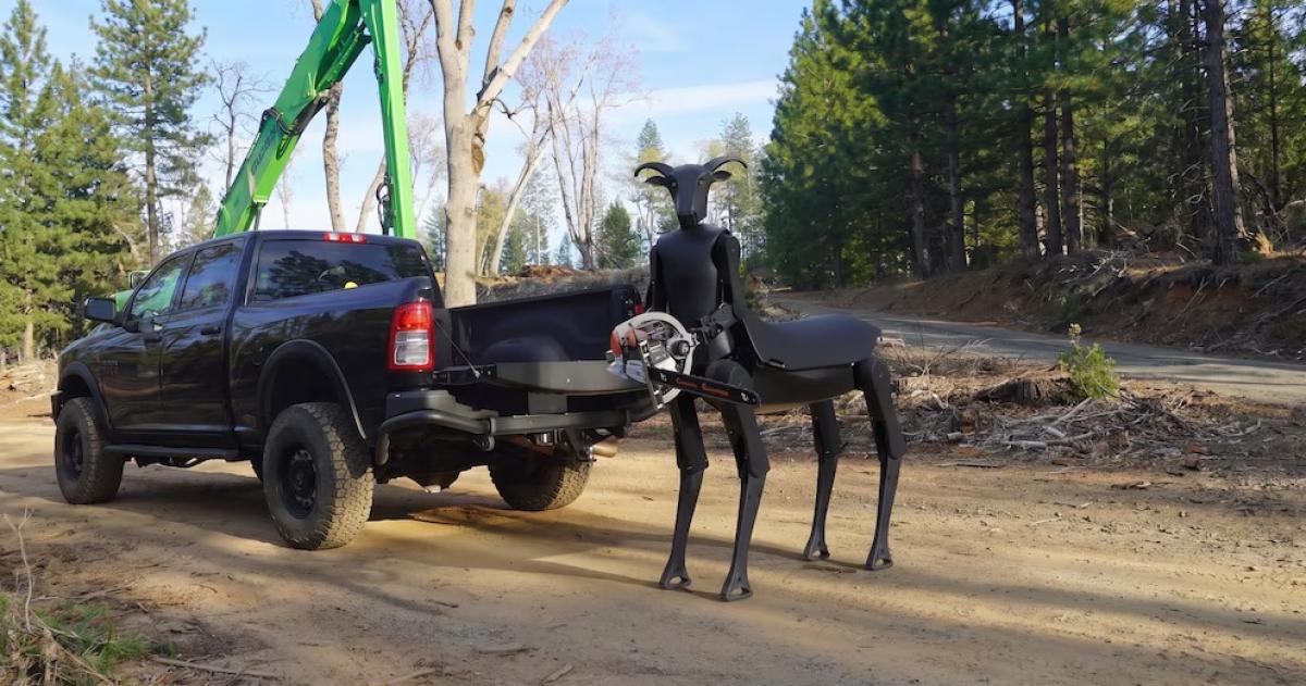 El robot Threehalves de Satyress fue presentado en Auburn California como un prototipo para operar en incendios forestales y otros entornos de alto riesgo durante 2026