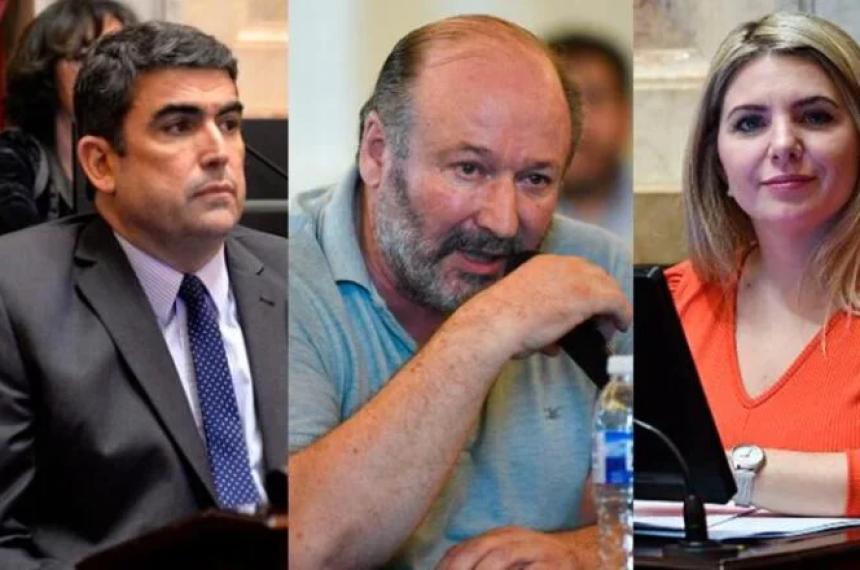 Los senadores pampeanos Bensus�n Kroneberger y Huala