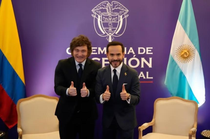Milei con Espriella
