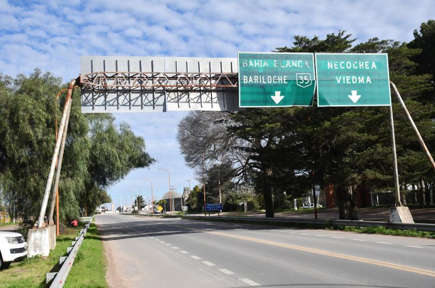 El tr�nsito en el acceso norte de la ciudad por la 35 una preocupación de los vecinos