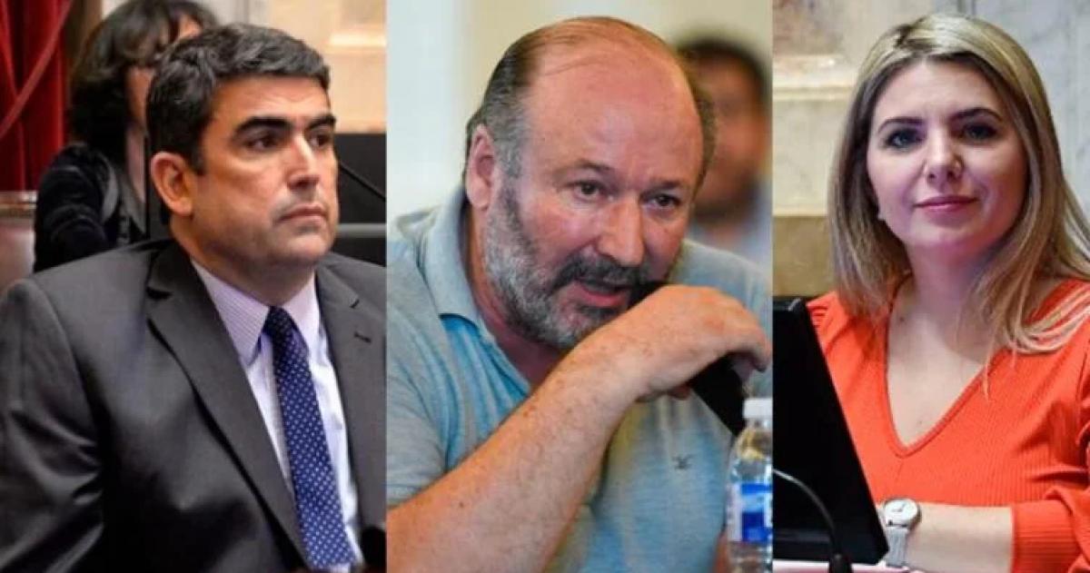 Los senadores pampeanos Bensus�n Kroneberger y Huala