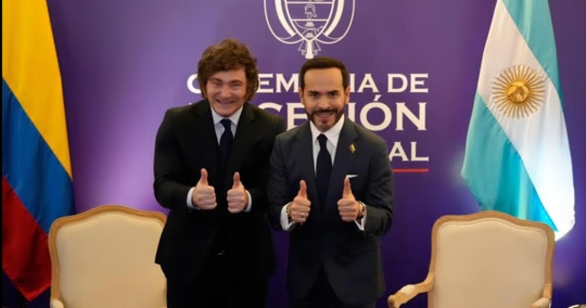 Milei con Espriella