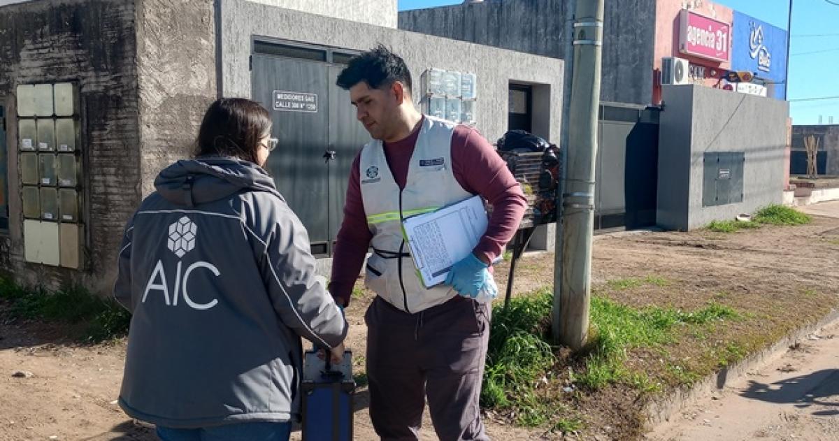 Personal de la AIC tomó huellas en el lugar del robo