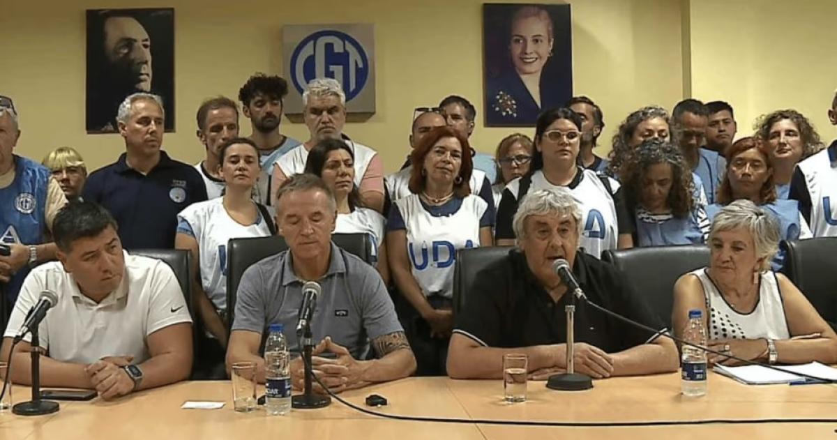 La CGT con Sergio Romero