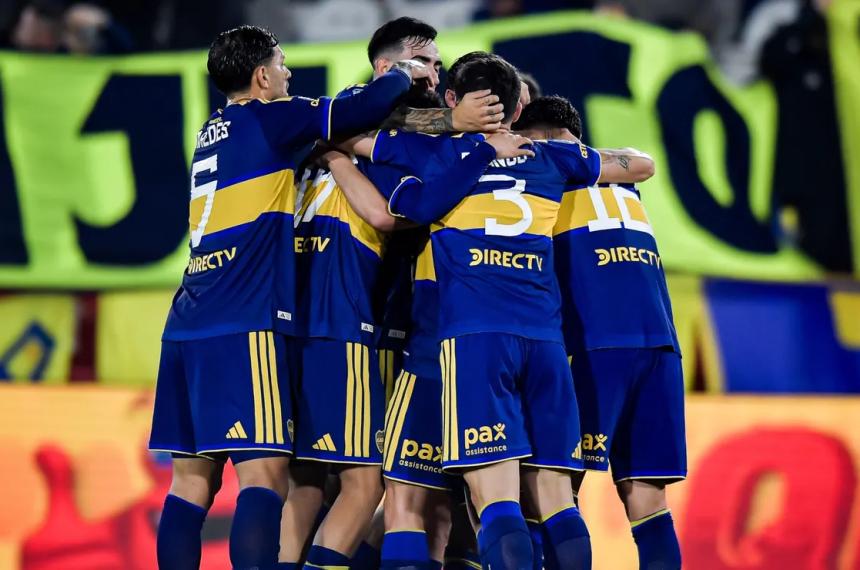 Boca viene de ganarle a Estudiantes