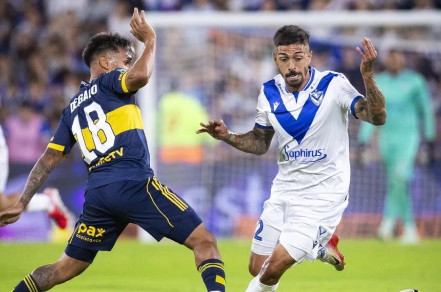 Boca y Vélez juegan en Parque Patricios