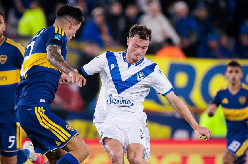 Boca y Vélez juegan en Parque Patricios