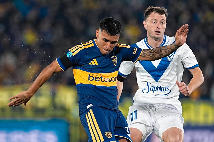 Boca y Vélez igualaron en Parque Patricios