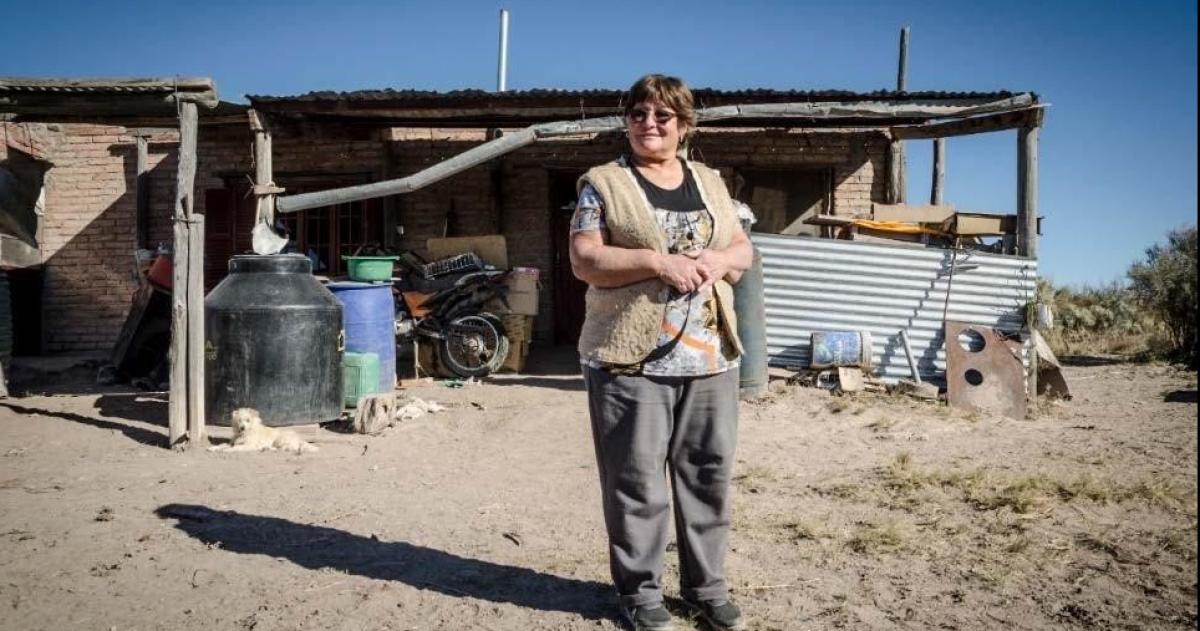 La puestera Pascuala Su�rez en su puesto el 29 de mayo de 2022