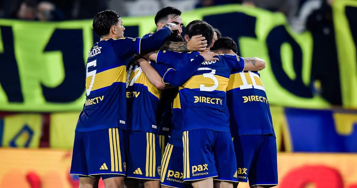 Boca viene de ganarle a Estudiantes