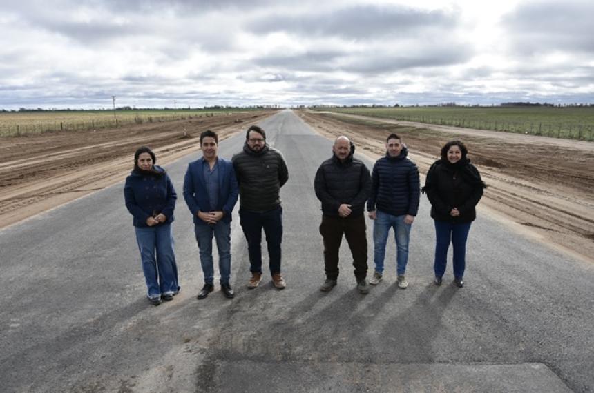Autoridades recorrieron las nueva traza