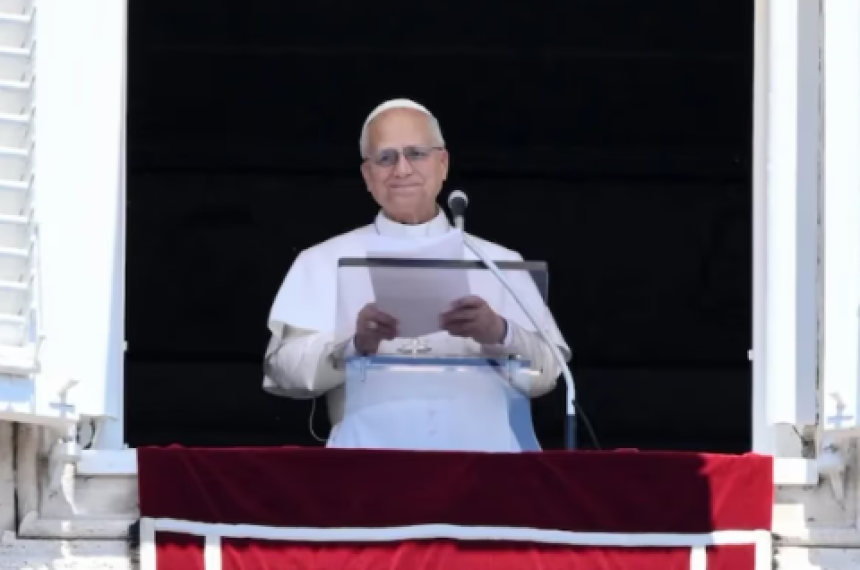 El papa León XIV lanzó un vehemente reclamo