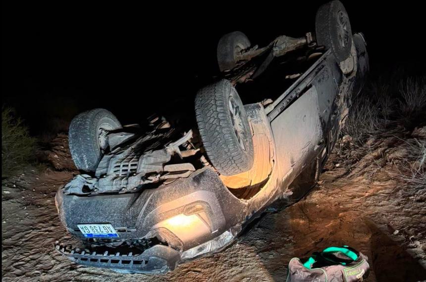 El despiste se produjo en un tramo de la Ruta 20