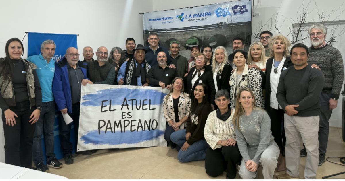 El encuentro por el Atuel fue en Algarrobo del Águila