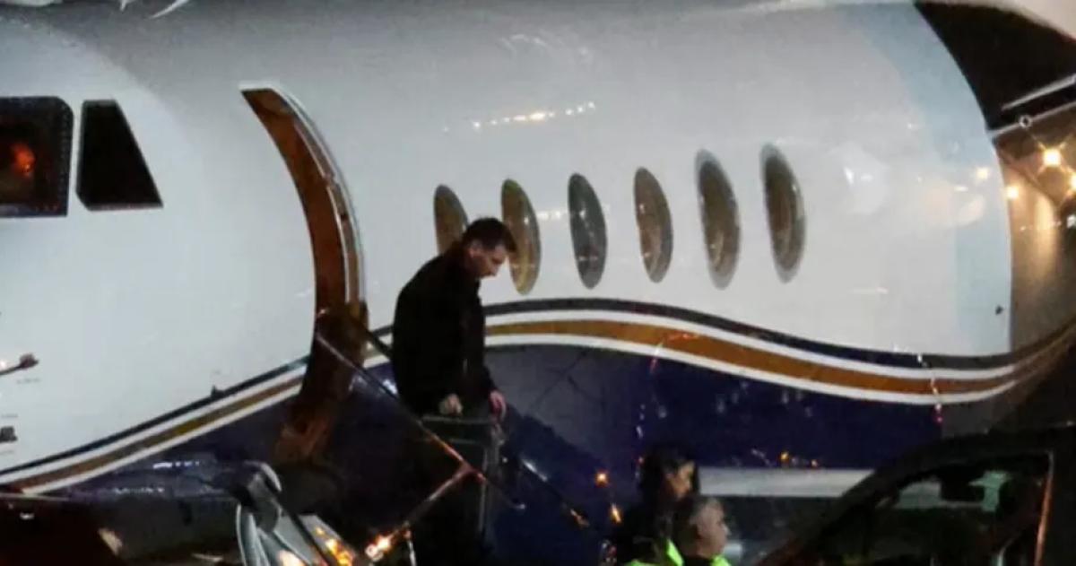 Messi llegó a Rosario para despedir a su padre