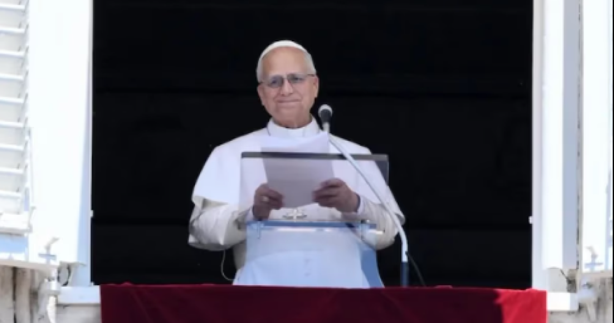 El papa León XIV lanzó un vehemente reclamo