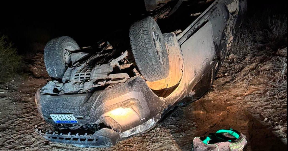El despiste se produjo en un tramo de la Ruta 20