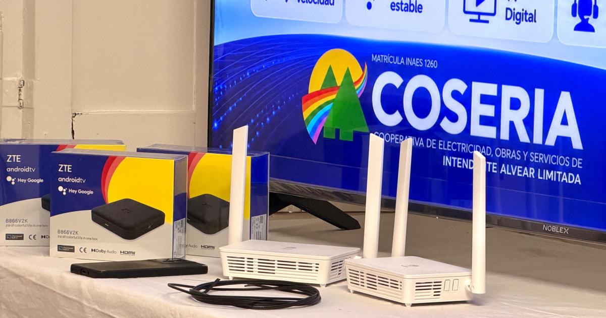 Ceballos ya cuenta con su red de fibra óptica a través de la COSERIA