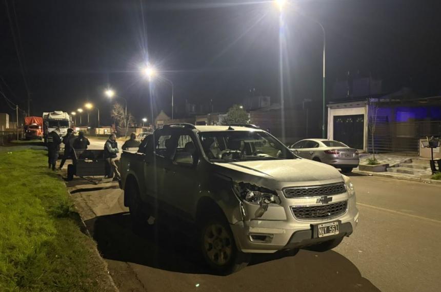 El accidente ocurrió sobre la calle 452 en General Pico