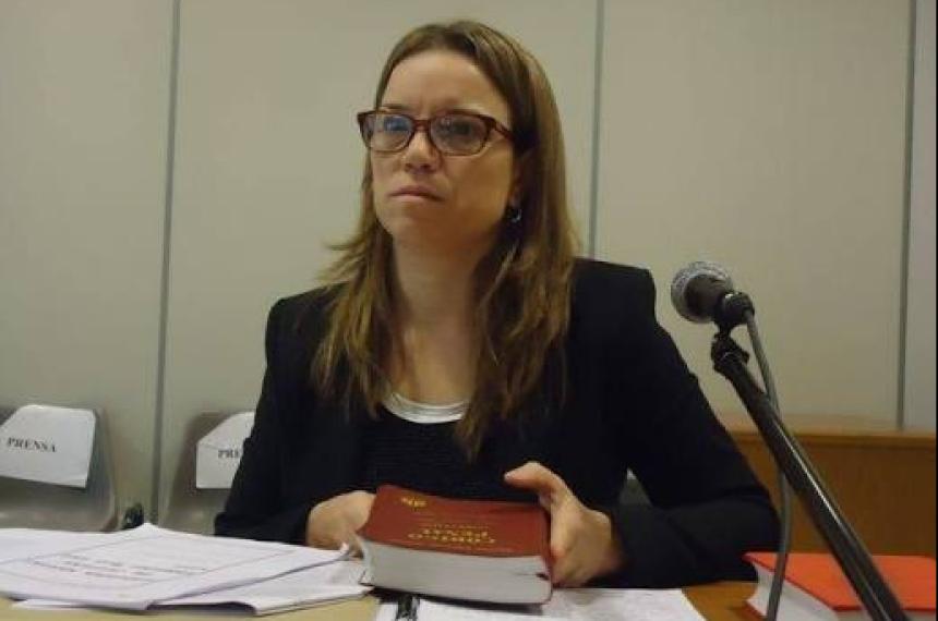 La fiscal del caso Alejandra Moyano