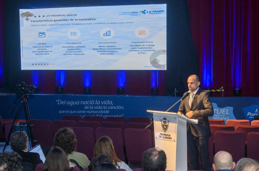 Martín Malg� subsecretario de Salud Mental de La Pampa