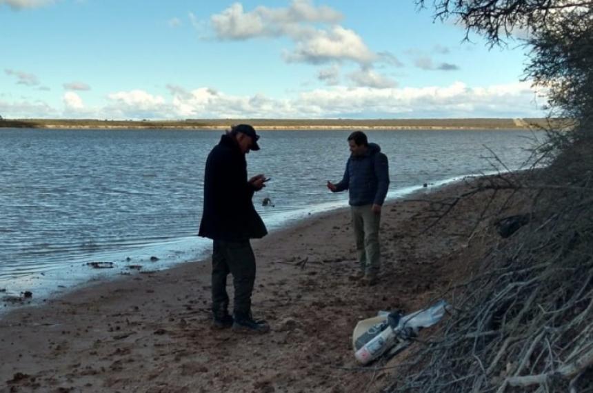 Las piezas fueron georreferenciadas y fotografiadas en el lugar