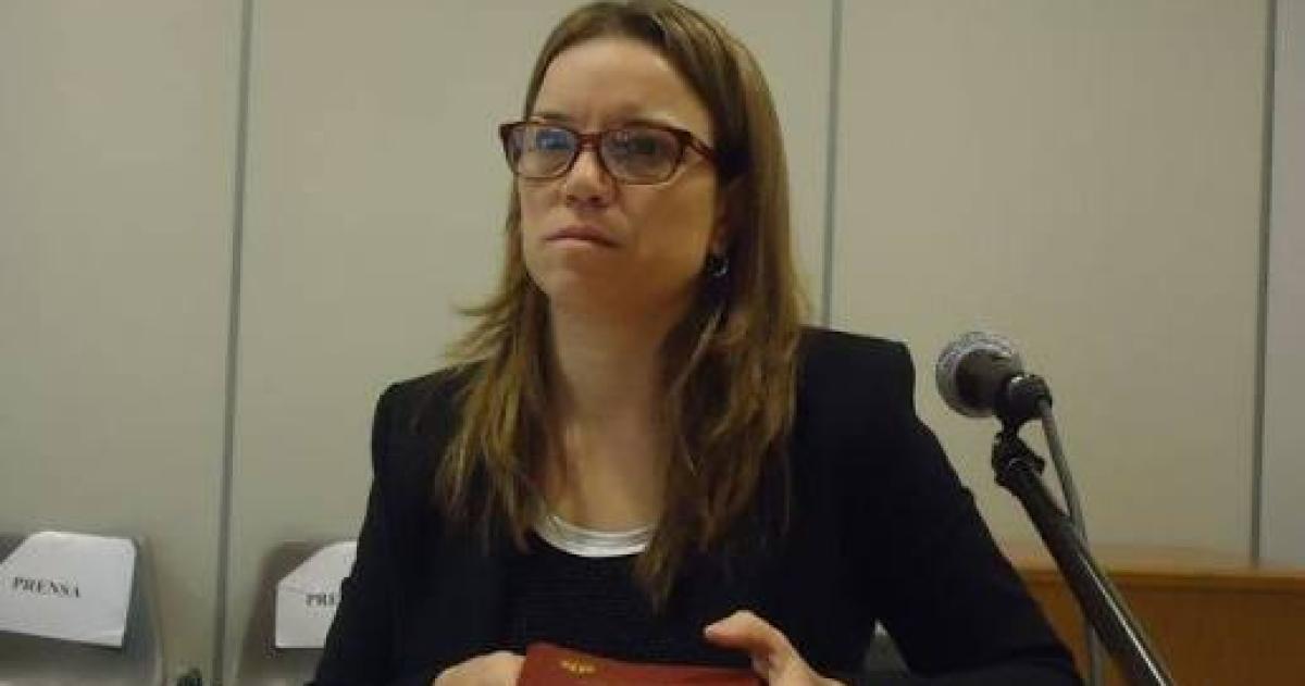 La fiscal del caso Alejandra Moyano