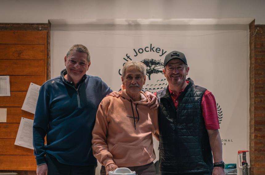 La premiación del torneo en el Golf JCSR