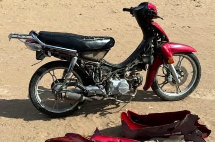 La moto fue robada el domingo y recuperada en menos de 24 horas